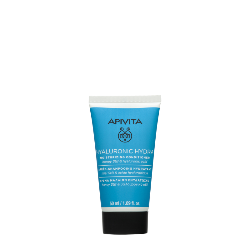 APIVITA - HYALURONIC HYDRA Κρέμα Μαλλιών Ενυδάτωσης με honey StB & υαλουρονικό οξύ - 50ml